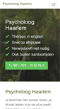 Mobile Screenshot of haarlem-psycholoog.com